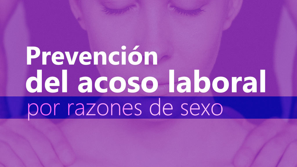 Curso de Prevenci&oacute;n del acoso laboral por razones de sexo