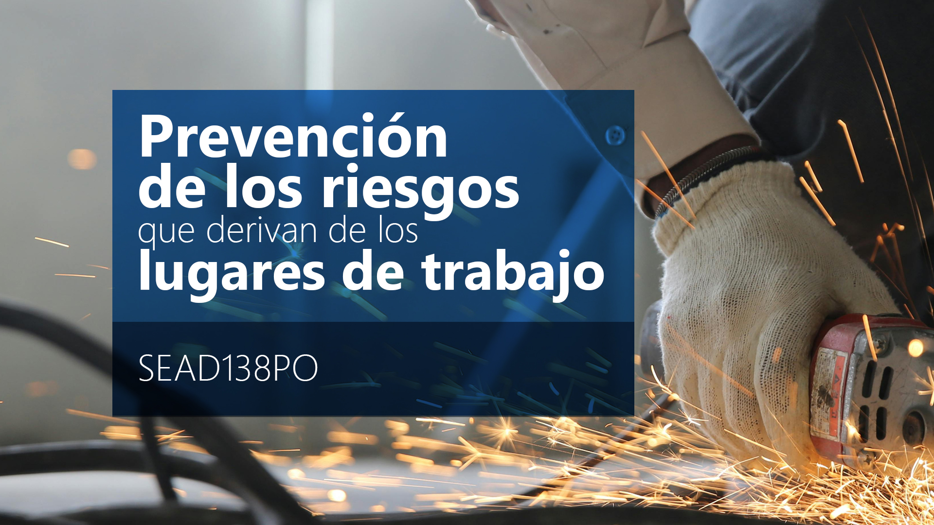 Curso de Prevenci&oacute;n riesgos lugares trabajo (SEAD138PO)